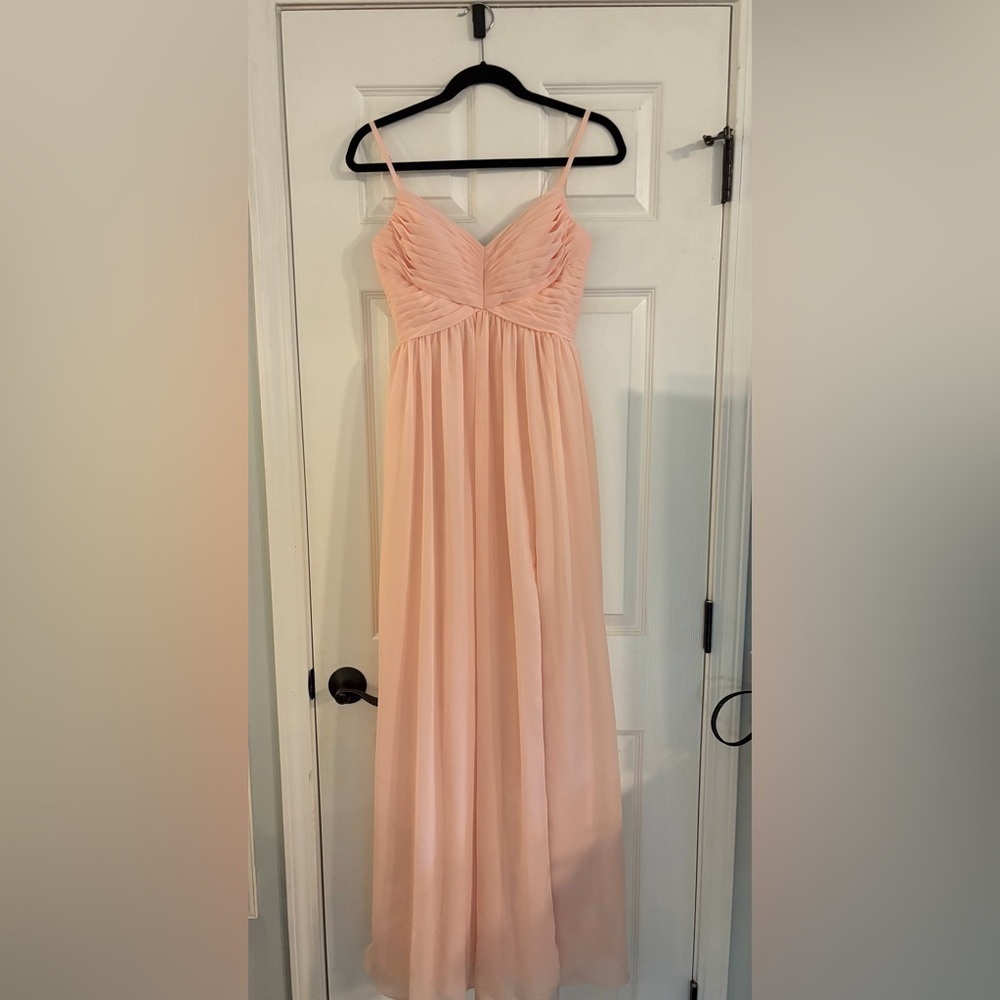 Azazie pink bridesmaid dress perfect used condition size A2 (Xs/s)